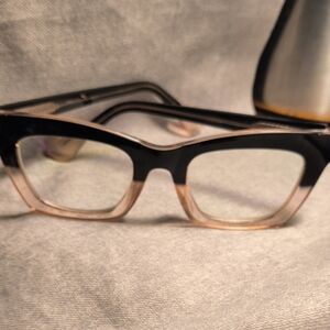 Chic Black and Tan Women's Glasses